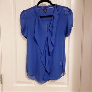 Babaton Jax Blouse in Royal Blue